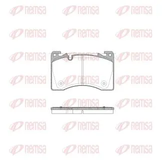 LAND ROVER Колодки гальм. передн. RANGE ROVER SPORT III 3.0 22-, RANGE ROVER V REMSA X2030.00