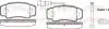 NISSAN Колодки гальмівні задн. CABSTAR 06- REMSA 0961.02 (фото 1)