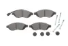 Колодки гальмівні (передні) Citroen Jumper/Fiat Ducato/Peugeot Boxer 06- (+датчик) ICER LM1803 (фото 1)