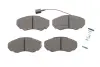 Колодки гальмівні (передні) Citroen Jumper 02-/Fiat Ducato/Peugeot Boxer 98- R15 (+датчик) ICER LM1523 (фото 1)