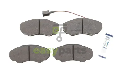 Колодки гальмівні (передні) Citroen Jumper 02-/Fiat Ducato/Peugeot Boxer 98- R15 (+датчик) ICER LM1523