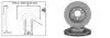 Гальмівний диск перед Dodge Avenger 08-13, Caliber 07-12 Jeep Compass, Patriot 07-13 Chrysler Sebring 07-10 APLUS 61778AP (фото 1)