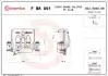 ZACISK HAMULCOWY VW CRAFTER 30-50 VAN (2E_) 04/06-12/16 / VW CRAFTER 30-50 PLATFORM/CHASSIS (2F_) 04/06-12 SZT BREMBO FBR091 (фото 2)