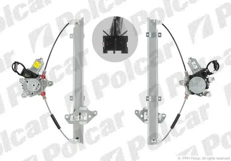Склопідйомник електричний Polcar 2755PSE4