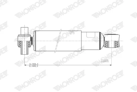 Автозапчасть MONROE T5520