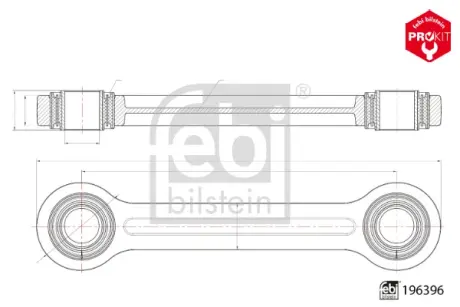 Автозапчасть FEBI BILSTEIN 196396