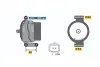 Генератор BOSCH 0124325031 реставрація без шківа 0124325031