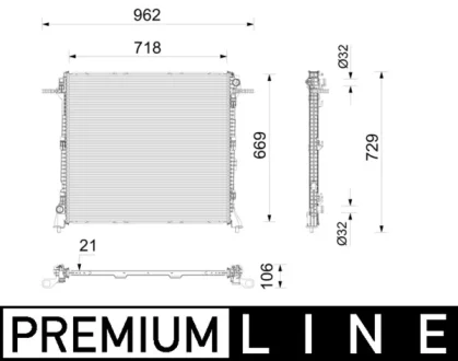 Автозапчасть MAHLE / KNECHT CR2788000P