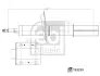 AMORTYZATOR PRZOD L/P FEBI BILSTEIN 193239 (фото 1)