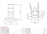 KOMUTATOR ALTERNATORA AS-PL ASL9054SBULK (фото 3)