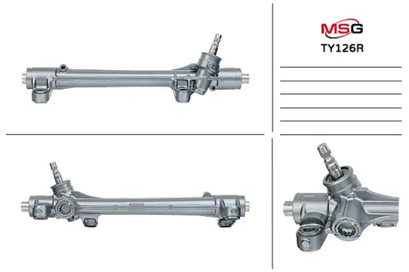 Рульова рейка без ГУР відновлена Toyota Corolla 07-13 MSG TY126R