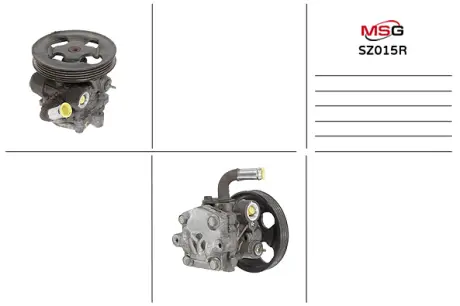 Насос ГУР відновлений Suzuki Grand Vitara 06-17 MSG SZ015R