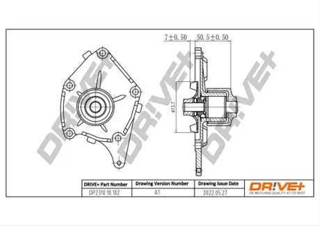 Drive+ Насос охолоджуючої рідини DR!VE+ DP2310.10.102