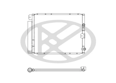 Радіатор кондиціонера KoyoAir KOYORAD CD021487