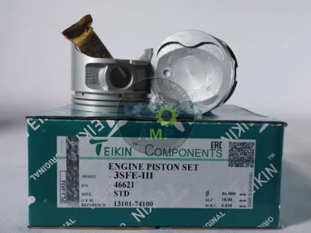 Поршень із пальцем STD (к-кт на двигун) Toyota 2,0L (3SFE-III,3SFE) TEIKIN 46621-STD