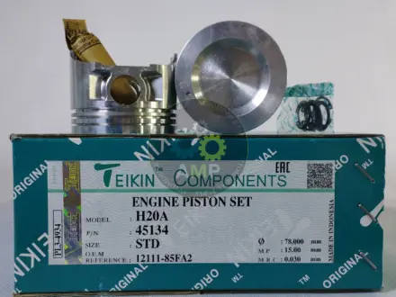 Фото поршень із пальцем STD (к-кт на двигун) 78/6CYL/1.2-1.5-2.5(H20A) (12111-85FA2) TEIKIN 45134-STD Поршень із пальцем STD (к-кт на двигун) 78/6CYL/1.2-1.5-2.5(H20A) (12111-85FA2) TEIKIN 45134-STD