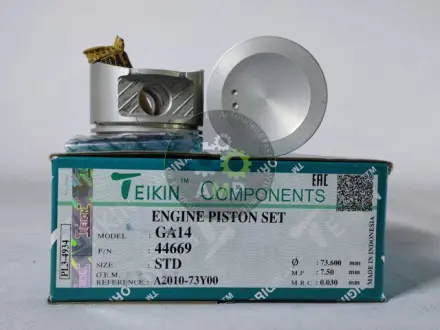 Поршень із пальцем STD (к-кт на двигун) Nissan 1,4L (GA14,GA14DS) Sunny N14, Almera N15 TEIKIN 44669-STD