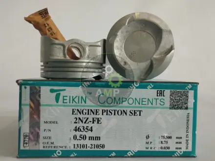 Поршень із пальцем +0.50мм (к-кт на двигун) 2NZ-FE TEIKIN 46354-050