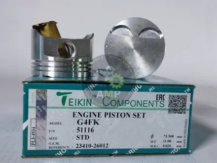 Фото поршень із пальцем STD (к-кт на двигун) Hyundai G4FK TEIKIN 51116-STD Поршень із пальцем STD (к-кт на двигун) Hyundai G4FK TEIKIN 51116-STD
