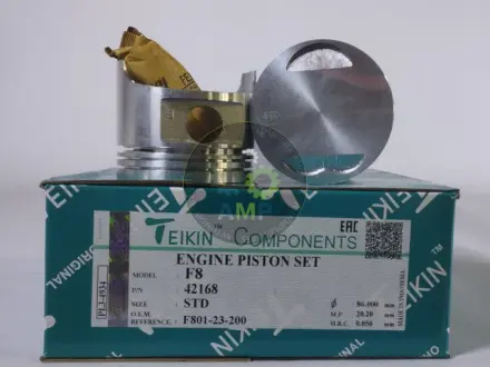 Фото поршень із пальцем STD (к-кт на двигун) Mazda 1,8 (F8) TEIKIN 42168-STD Поршень із пальцем STD (к-кт на двигун) Mazda 1,8 (F8) TEIKIN 42168-STD