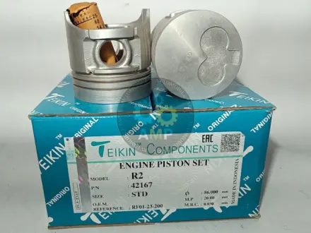 Фото поршень із пальцем STD (к-кт на двигун) Mazda 2,0-2,2 D (R2/RF) TEIKIN 42167-STD Поршень із пальцем STD (к-кт на двигун) Mazda 2,0-2,2 D (R2/RF) TEIKIN 42167-STD