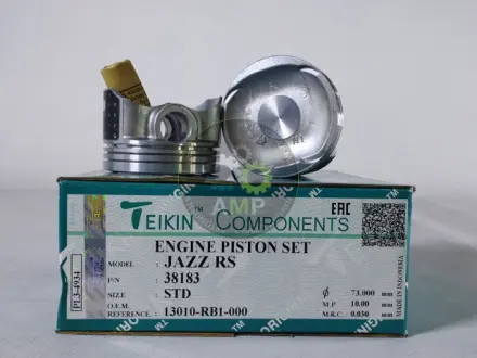 Фото поршень із пальцем STD (к-кт на двигун) Honda CR-Z, JAZZ RS 1,5L TEIKIN 38183-STD Поршень із пальцем STD (к-кт на двигун) Honda CR-Z, JAZZ RS 1,5L TEIKIN 38183-STD