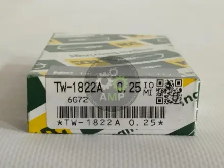 Півкільця упорні ДВС +0.25mm (к-кт на мотор) mitsubishi v6 3l 6g72 86-91 NDC TW1822A-025