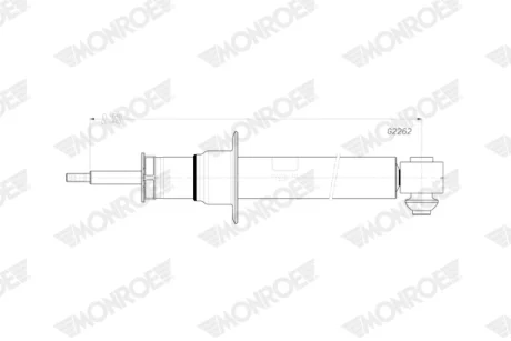 BMW Амортизатор задн. 5/G30 MONROE G2262