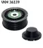 Multi V-belt pulley (plastic) fits: MERCEDES CITAN TOURER (W420), CITAN/MINIVAN (W415), CITAN/MINIVAN (W420), DACIA DOKKER, DOKKER/MINIVAN, DUSTER, DUSTER/SUV, JOGGER, LODGY 0.9-2.3D 02.11- VKM36139