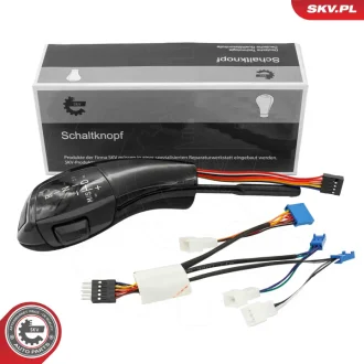 Gałka zmiany biegów BMW 3 5 6,61319296904,czarny,automatyczna skrzynia biegów,LE SKV GERMANY 63SKV203