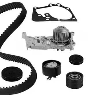 Комплект ГРМ + помпа Renault Clio III/Laguna III/Megane III/ Scenic III 1.6 16V 05- (27x132z) (PA724A) GRAF KP724-2