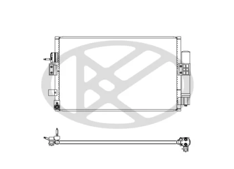 Радіатор кондиціонера KoyoAir KOYORAD CD321045