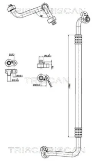 Патрубок TRISCAN 9010 29026