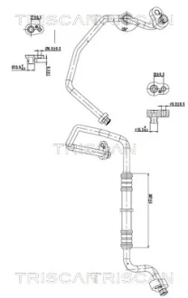 Патрубок TRISCAN 9010 29027