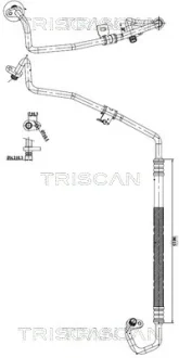 Патрубок TRISCAN 9010 28001