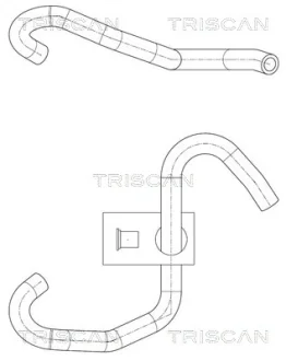 Патрубок TRISCAN 8516 27006