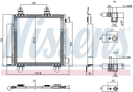 Автозапчасть NISSENS 941352