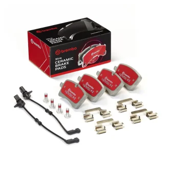 Фото klocki ham. XTRA Ceramic tył AUDI (FAW) A6L C7 (4X8, 4XL) 01/12-12/18 / AUDI A4 B8 Avant BREMBO P85119NX Klocki ham. XTRA Ceramic tył AUDI (FAW) A6L C7 (4X8, 4XL) 01/12-12/18 / AUDI A4 B8 Avant BREMBO P85119NX