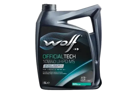 Фото officialtech 10w40 uhpd ms 5lx4 Wolf 1050321 OFFICIALTECH 10W40 UHPD MS 5Lx4 Wolf 1050321