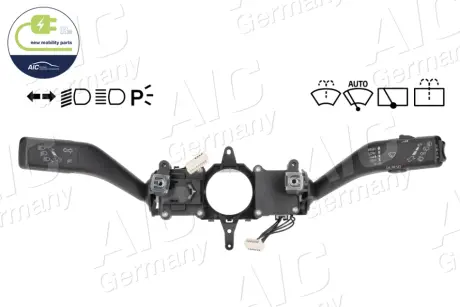 Перемикач підрульовий Skoda Octavia/Superb/VW Golf VI/Jetta IV 04-17 AIC 75831 (фото 1)