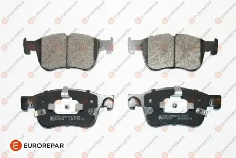 Фото гальм. колод. передн. FORD FOCUS 1.0 EcoBoost 18- Eurorepar 1689801080 Гальм. колод. передн. FORD FOCUS 1.0 EcoBoost 18- Eurorepar 1689801080