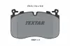 Колодки гальмівні (передні) BMW XM (G09) 22- (S68/B58) (Brembo) TEXTAR 2692101 (фото 1)