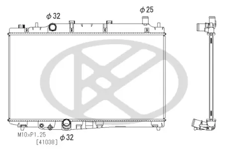 Радіатор двигуна KOYORAD PL083181