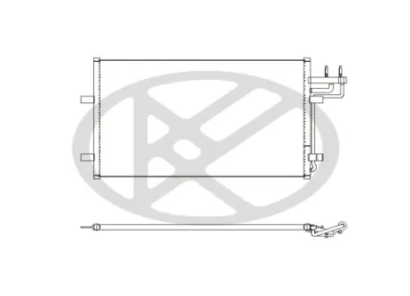 Радіатор кондиціонера KoyoAir KOYORAD CD320599