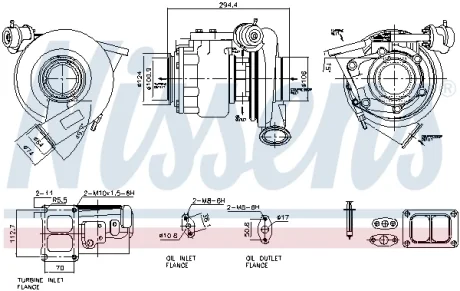 Автозапчасть NISSENS 93915