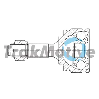 CITROEN К-кт ШРКШ C3 II (SC) 1.4 VTi 09-16 TRAKMOTIVE 40-0983