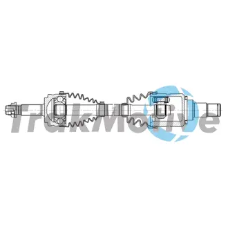 TOYOTA Напіввісь передня ліва C-HR VAN 1.8 Hybrid 16- TRAKMOTIVE 30-2262