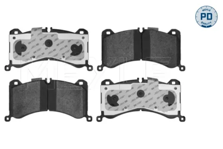 Колодки гальмівні (передні) Audi E-Tron 18-/Q8 E-Tron 22- MEYLE 025 214 7618/PD