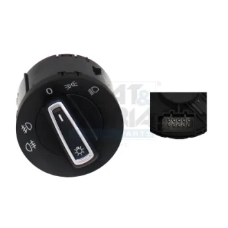 MEATDORIA VW Перемикач головне світла GOLF VII (5G1, BQ1, BE1, BE2) 1.2 TSI 12-17, SEAT ATECA (KH7, KHP) 1.5 TSI 18-, A4 B9 Avant (8W5, 8WD) 45 TFSI Mild Hybrid 18-19 MEAT&DORIA 23916