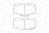 TOYOTA колодки гальмів.передн.Hilux II,LandCruiser,VW Taro,BMW E38 740 CHAMPION 572140CH (фото 2)